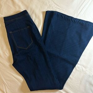 Women’s Cello Elastic Waist Bellbottom Jeans